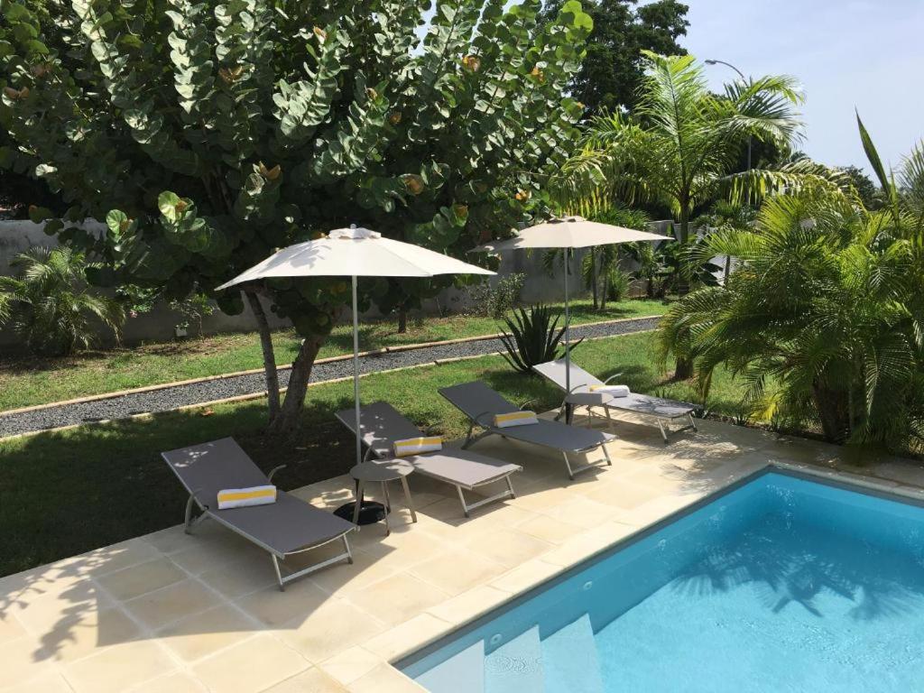 Villa La Belle Creole Сен Франсоа Екстериор снимка