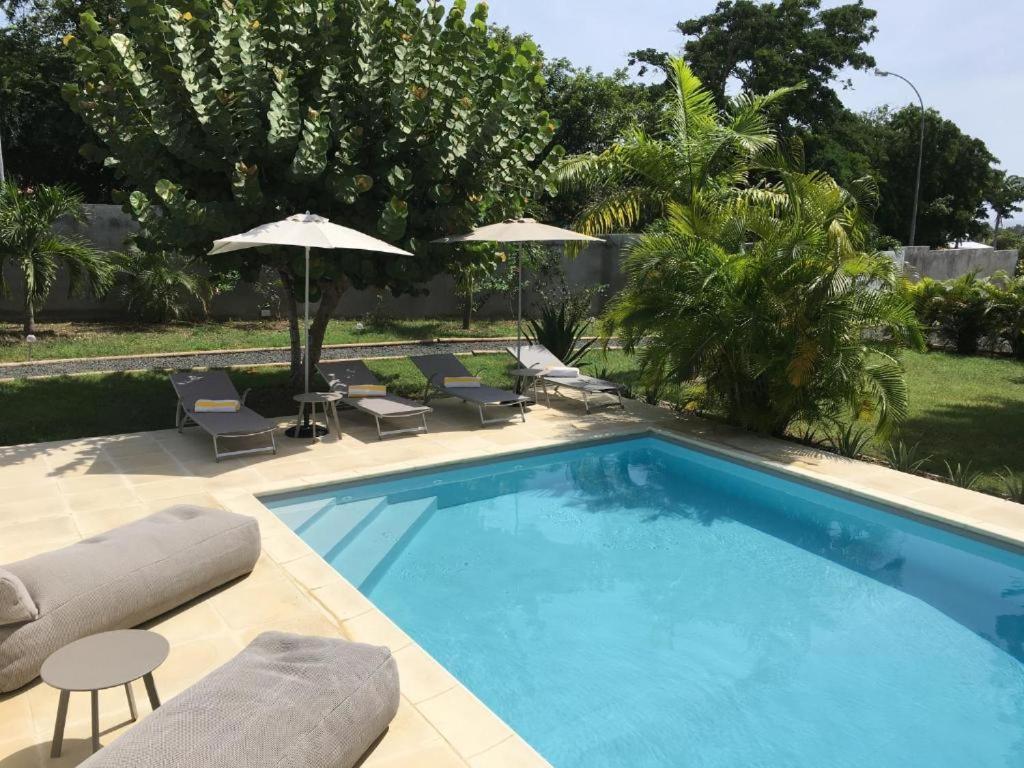 Villa La Belle Creole Сен Франсоа Екстериор снимка