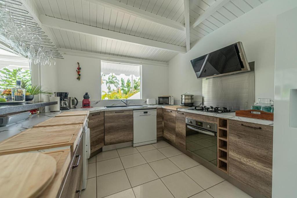 Villa La Belle Creole Сен Франсоа Екстериор снимка